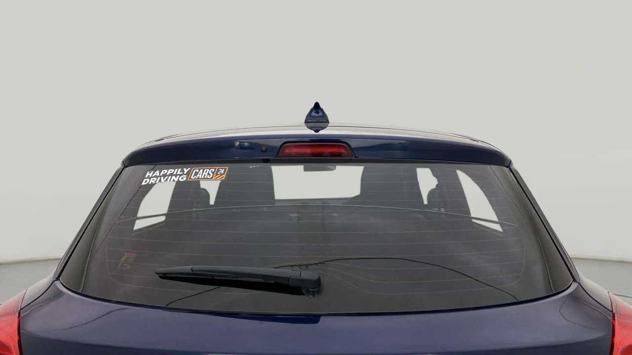 Rear view of a Maruti Suzuki Swift