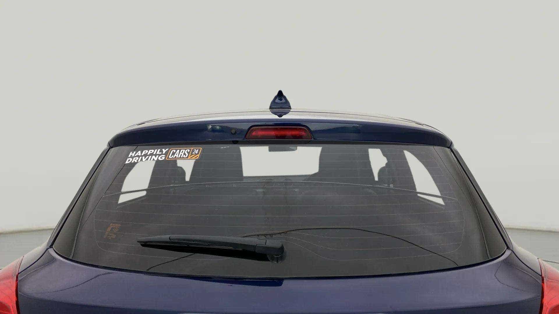 Rear view of a Maruti Suzuki Swift
