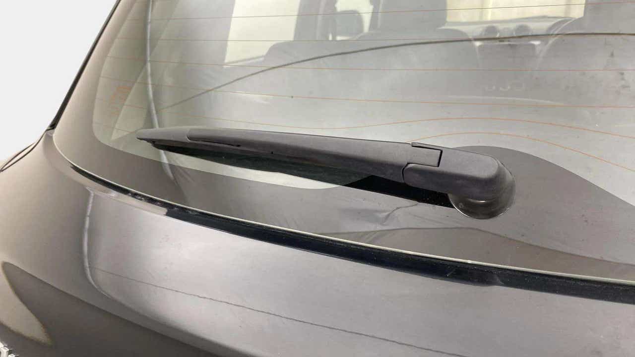Rear windshield wiper of a Maruti Suzuki Swift