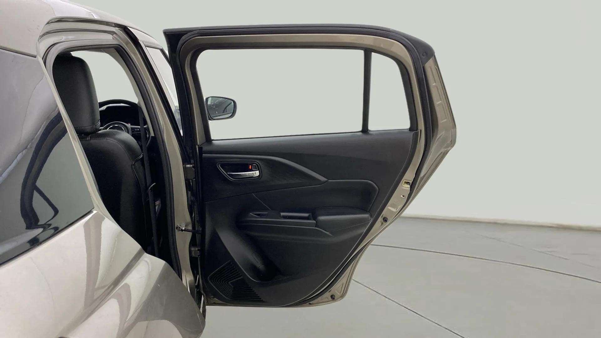Rear door and interior view of a Maruti Suzuki Swift