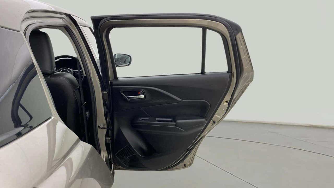 Rear door and interior view of a Maruti Suzuki Swift