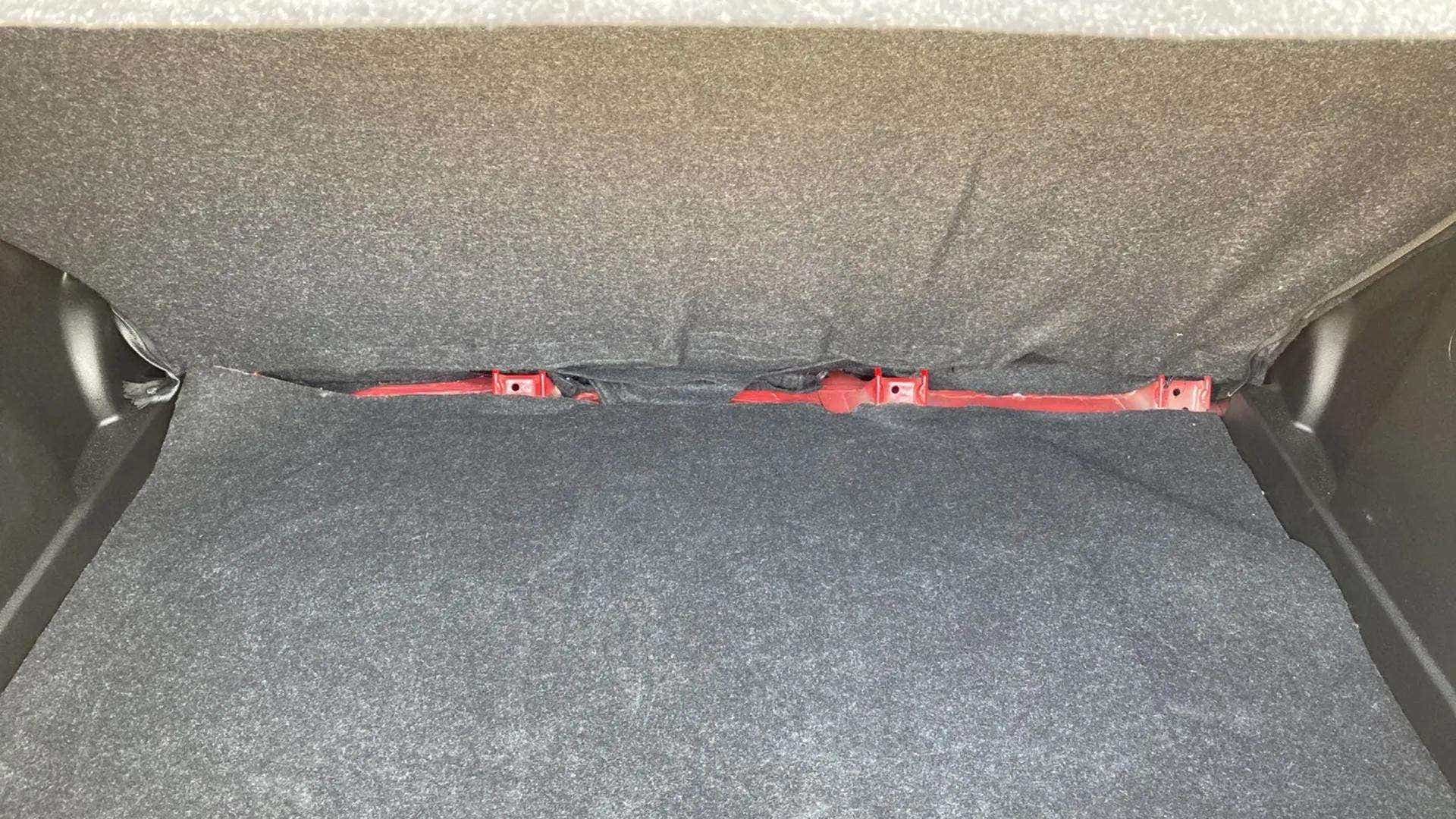 Boot space view of a Maruti Suzuki Swift