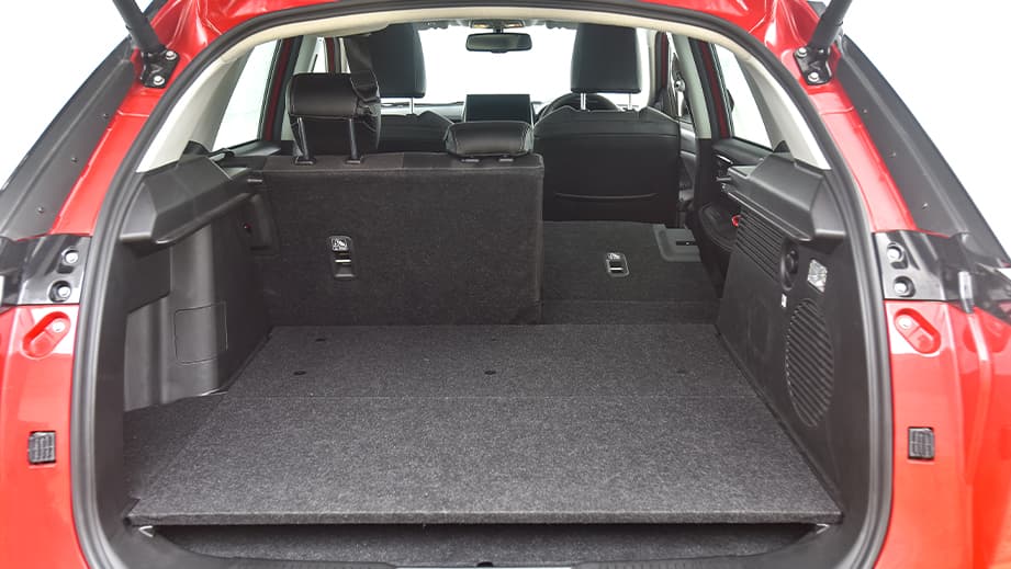 Boot Space with Single Seat Folded