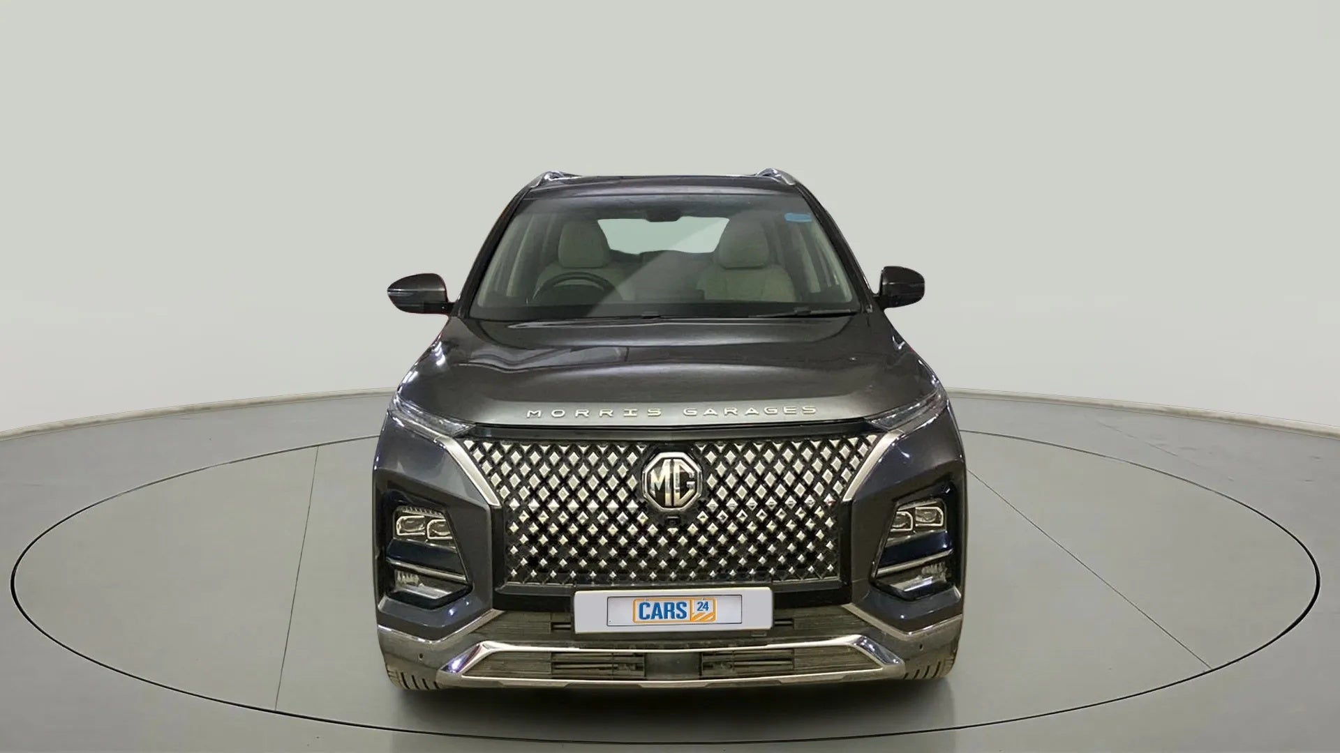Front view of a MG Hector