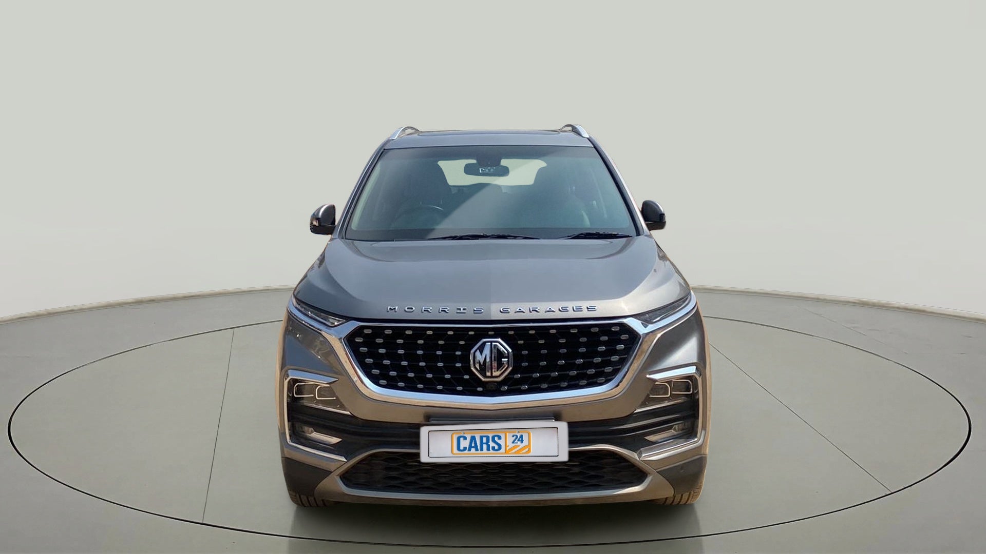 Front view of a MG Hector