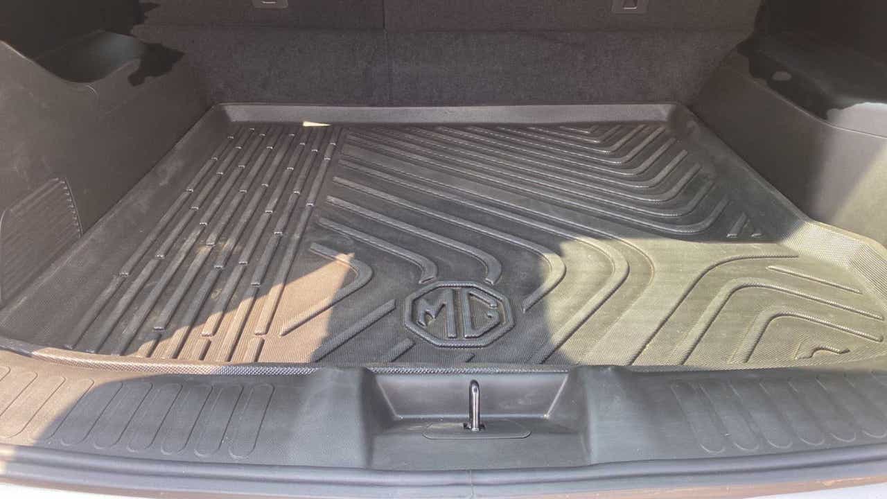 Boot area of a MG Hector