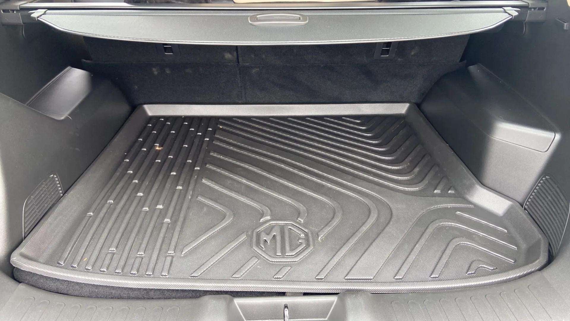 Boot space view of a MG Hector