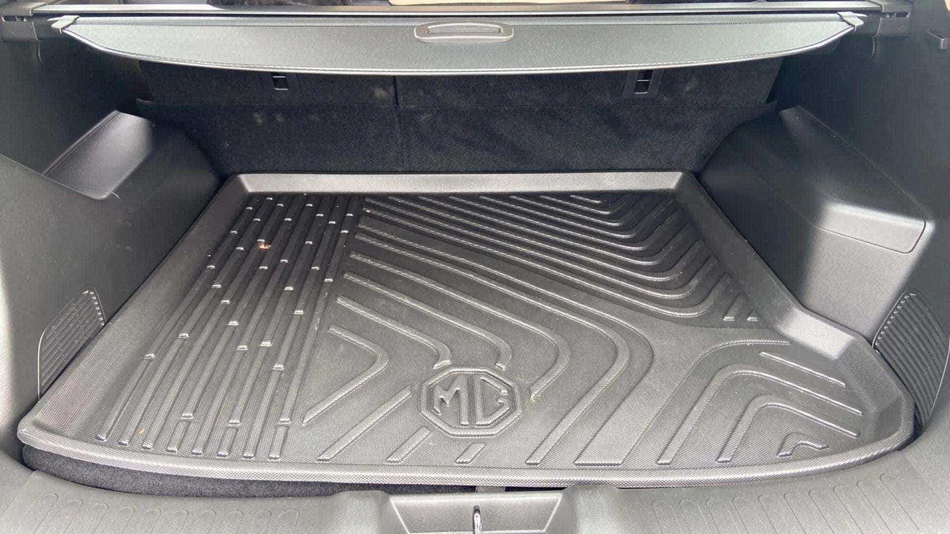 Boot space view of a MG Hector