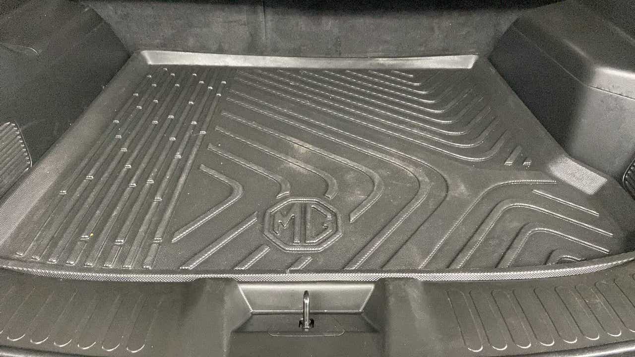 Boot area of a MG Hector