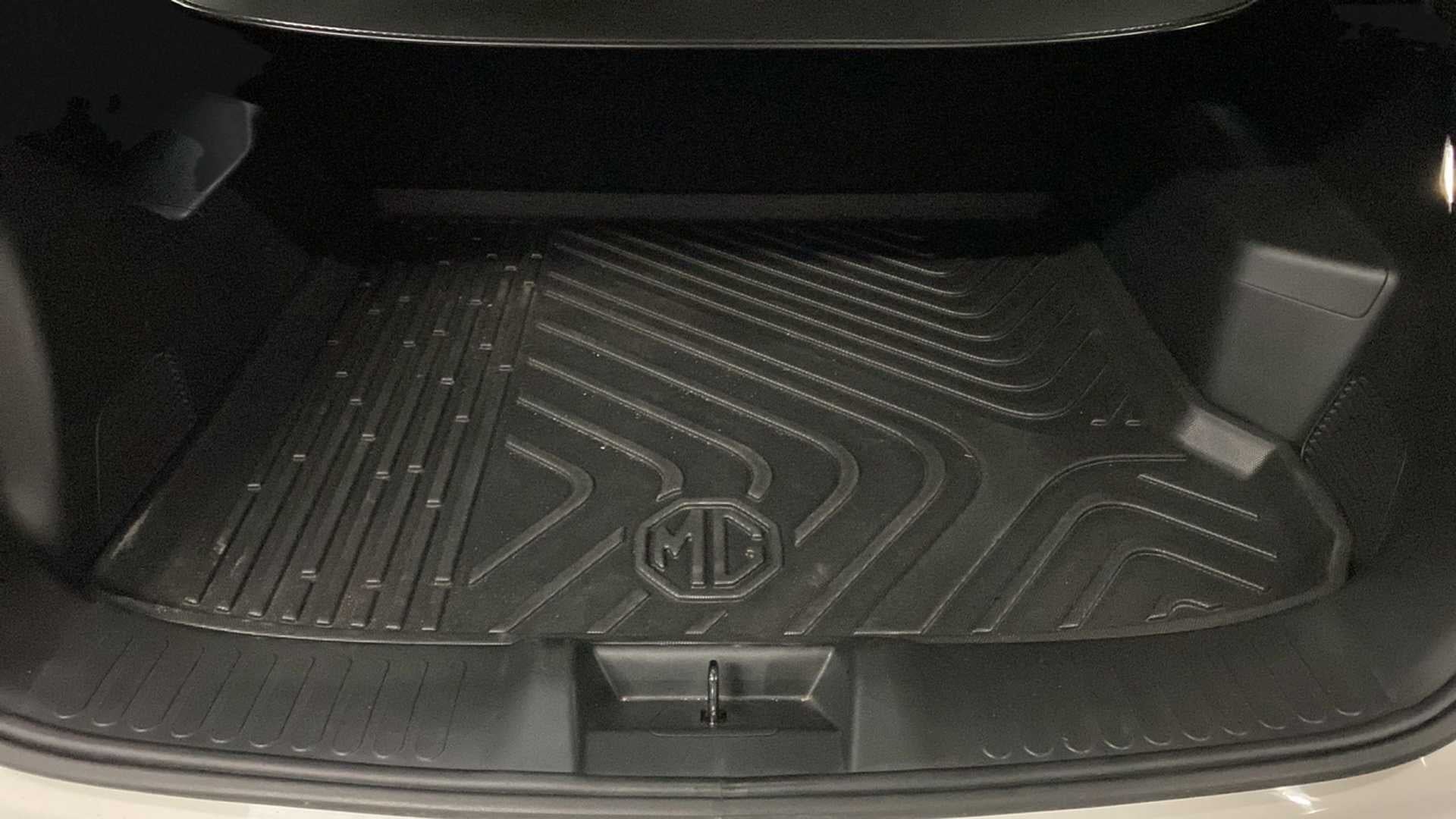 Boot space view of a MG Hector
