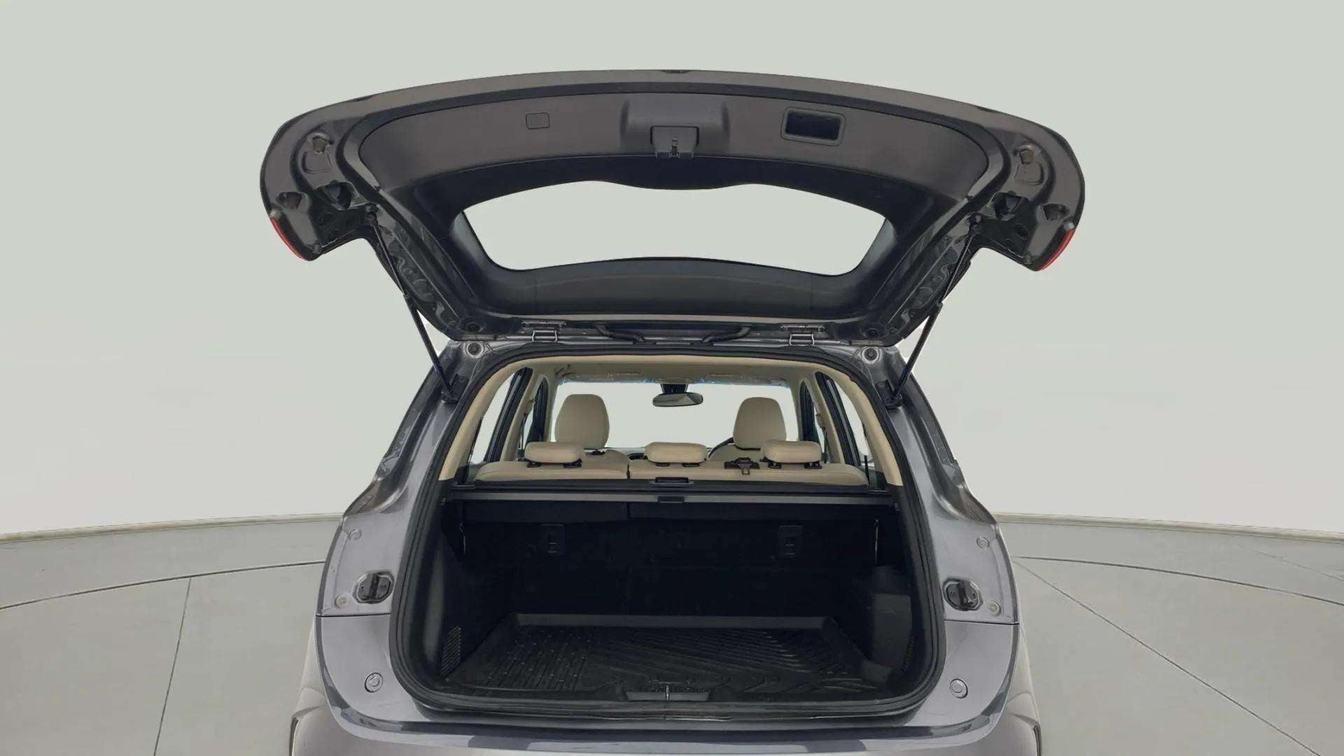 Boot space view of a MG Hector