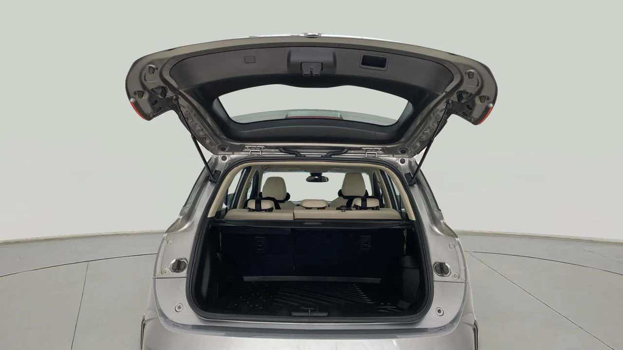 Boot space view of a MG Hector