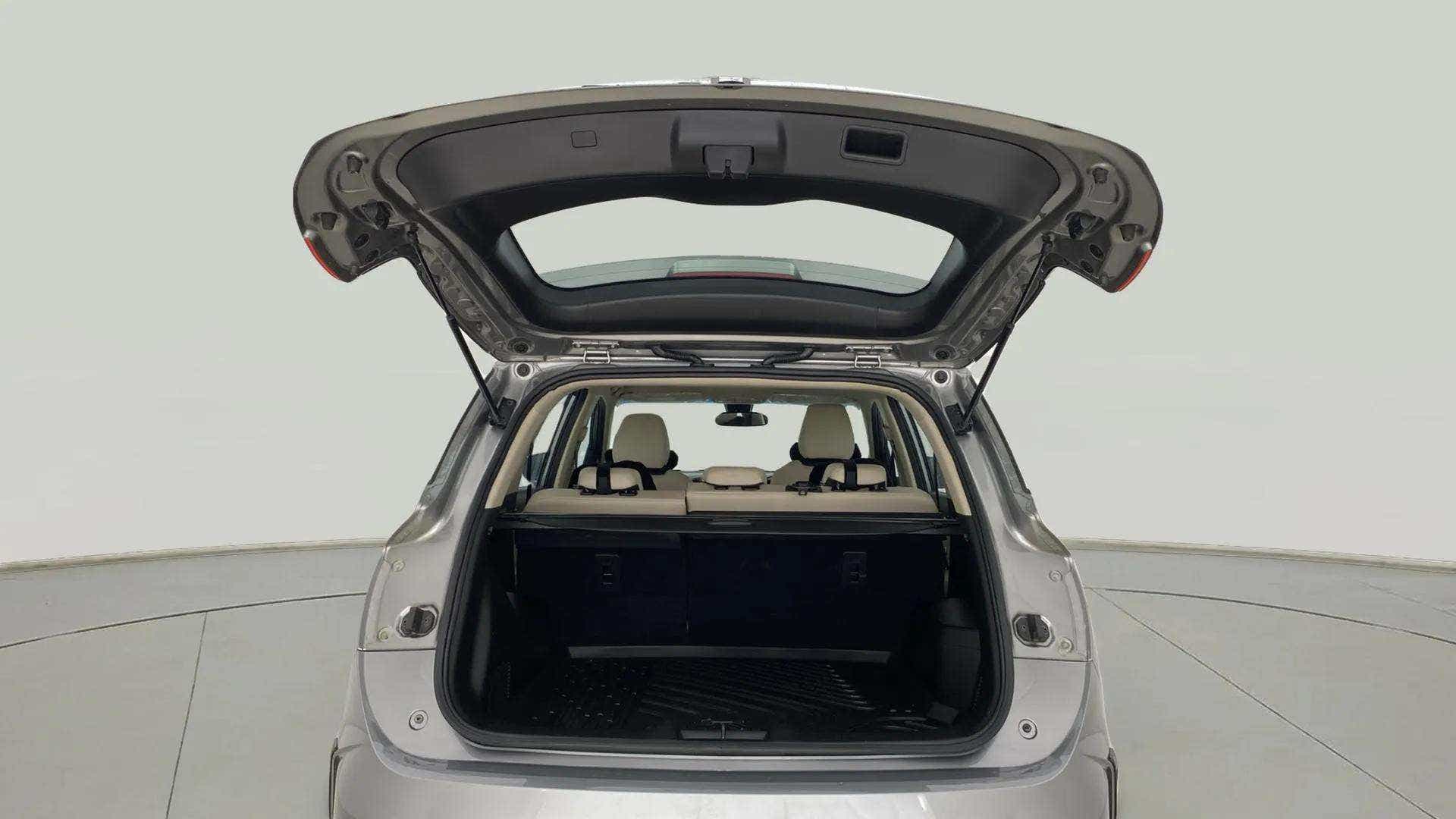 Boot space view of a MG Hector