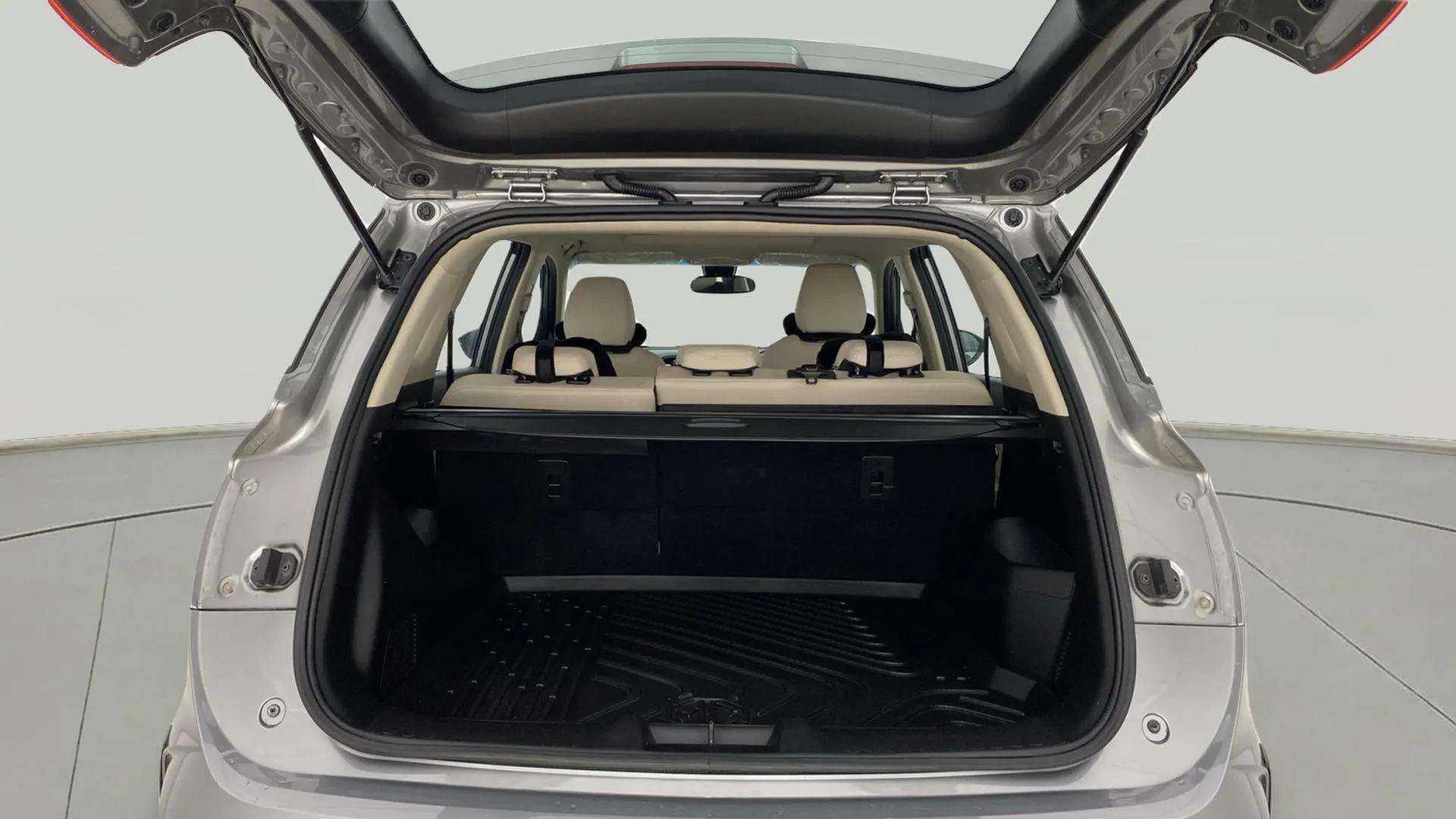 Boot space view of a MG Hector