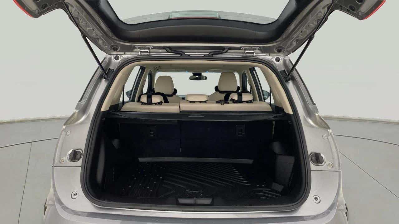 Boot space view of a MG Hector