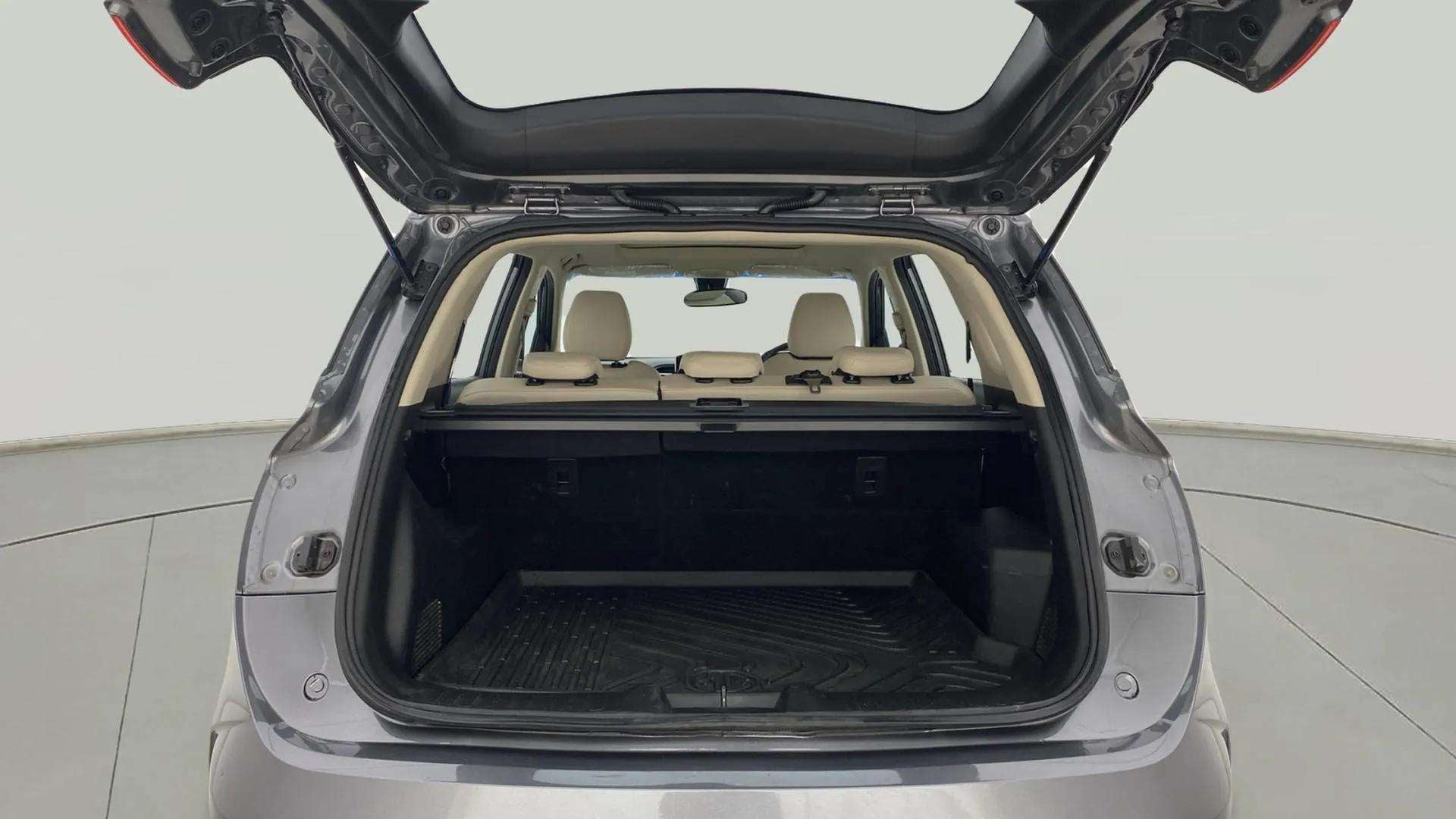 Boot space view of a MG Hector