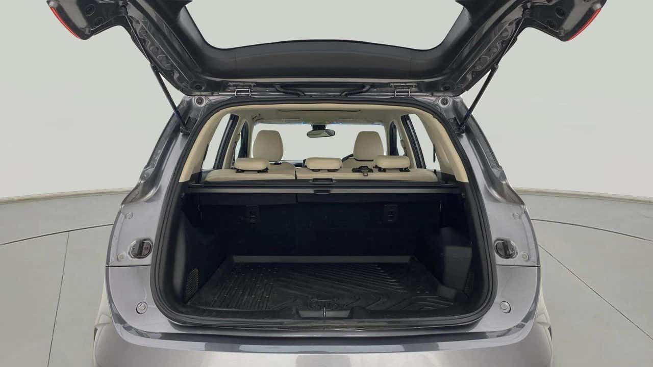 Boot space view of a MG Hector