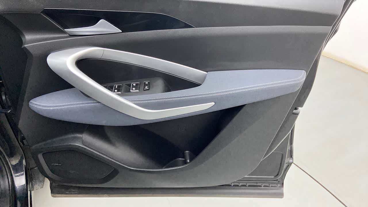 Interior door panel of a MG Hector