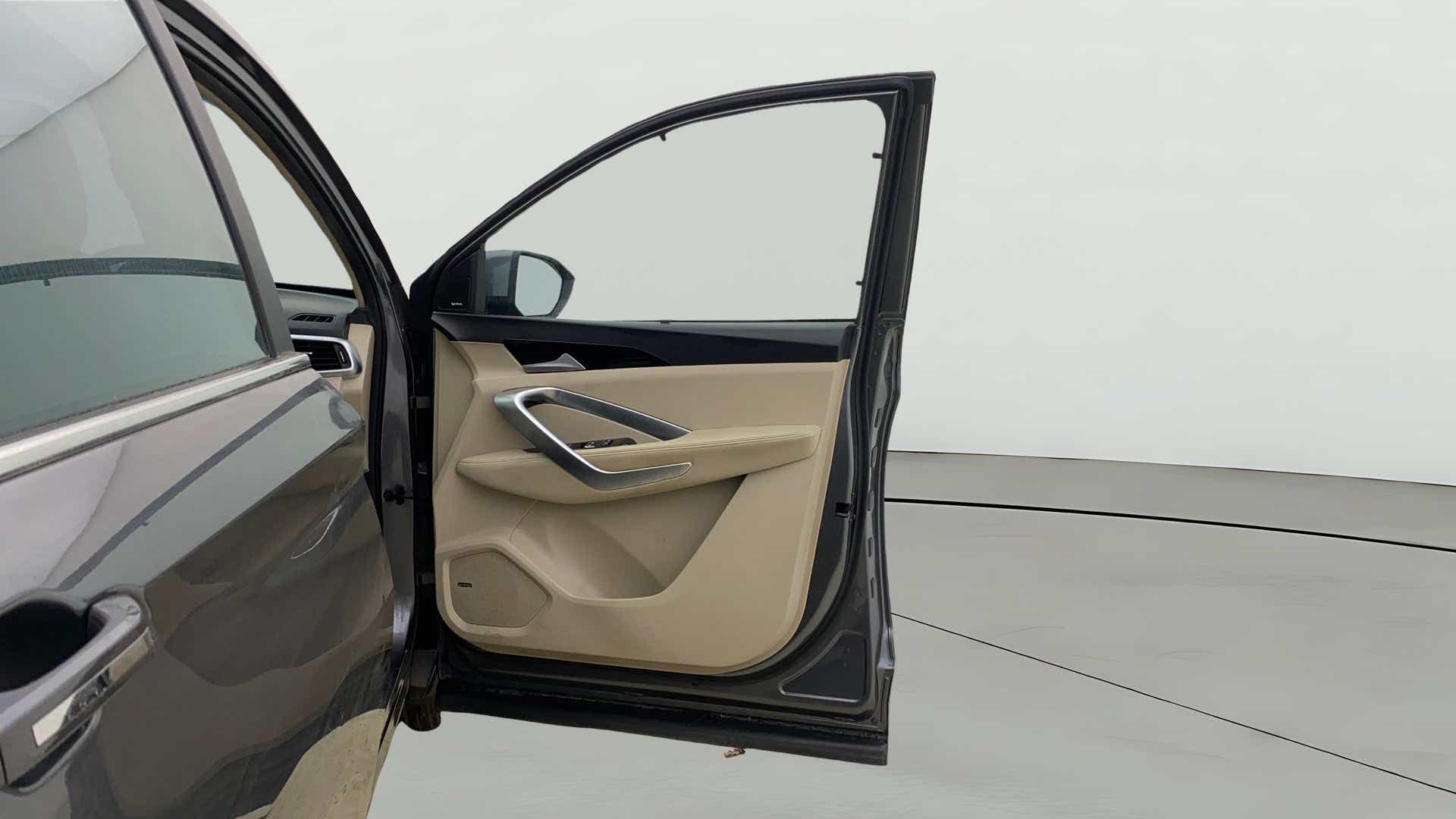 Front door panel view of a mg hector