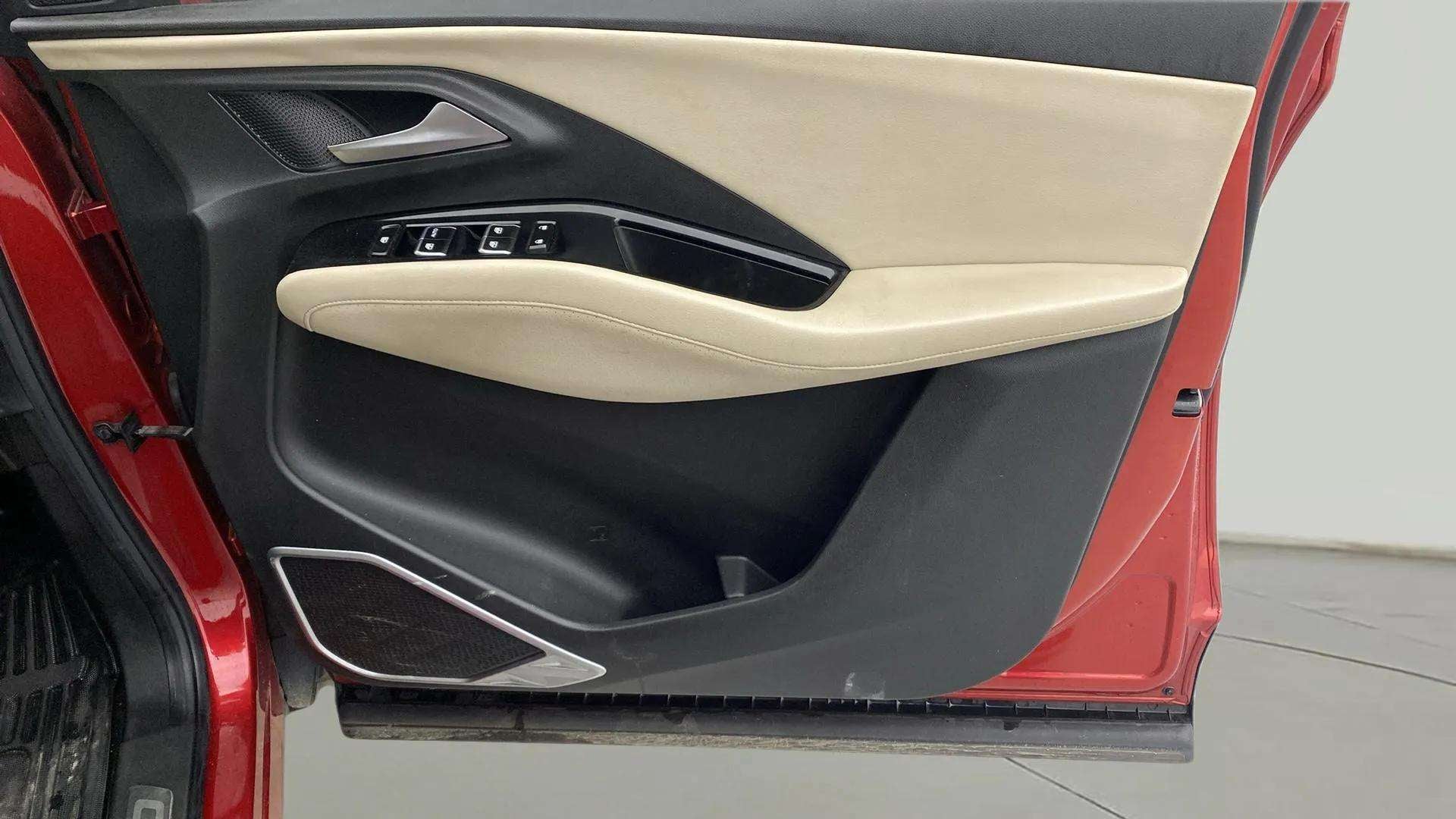 Interior door panel of a MG Hector