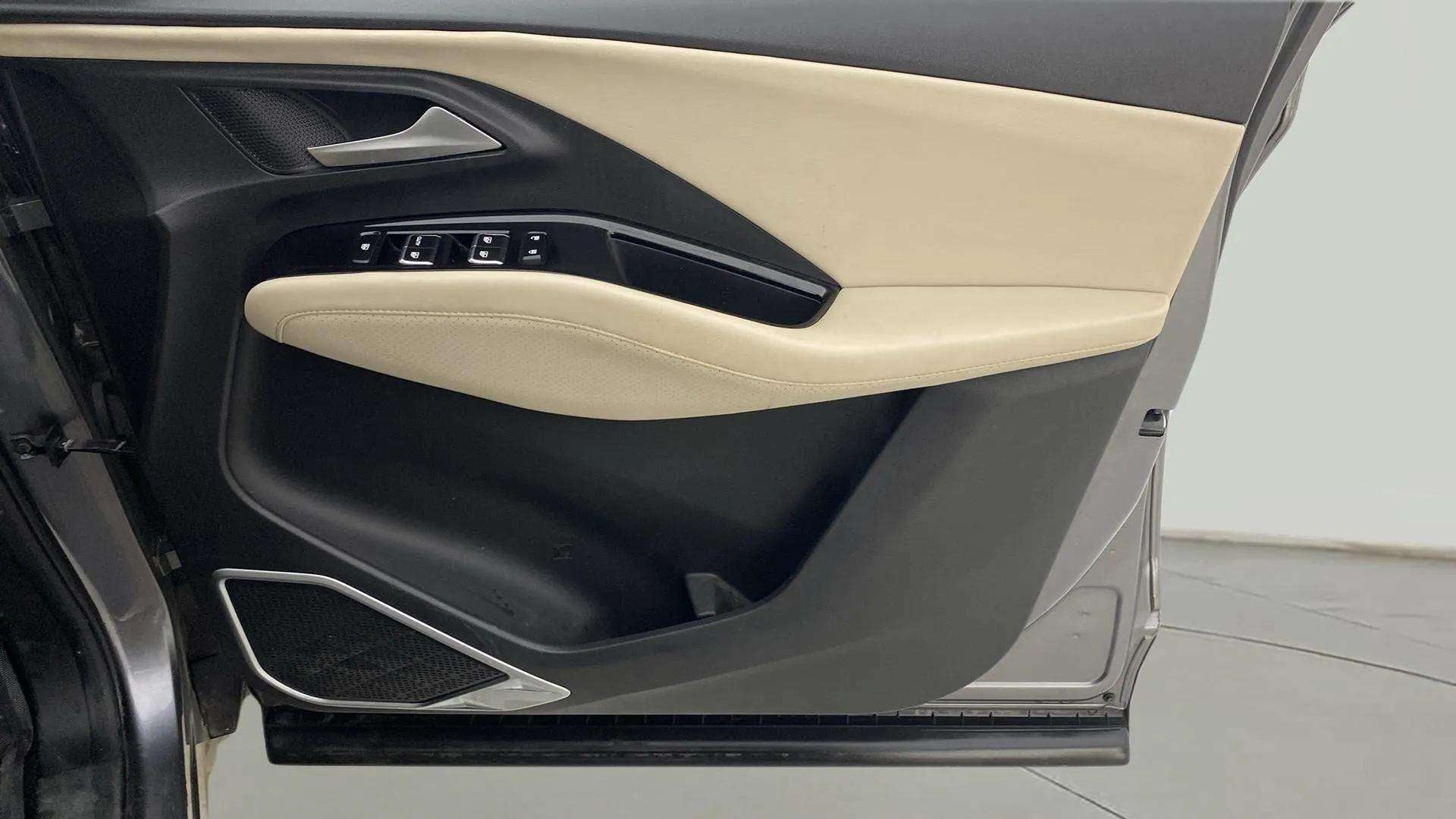 Interior door panel of a MG Hector