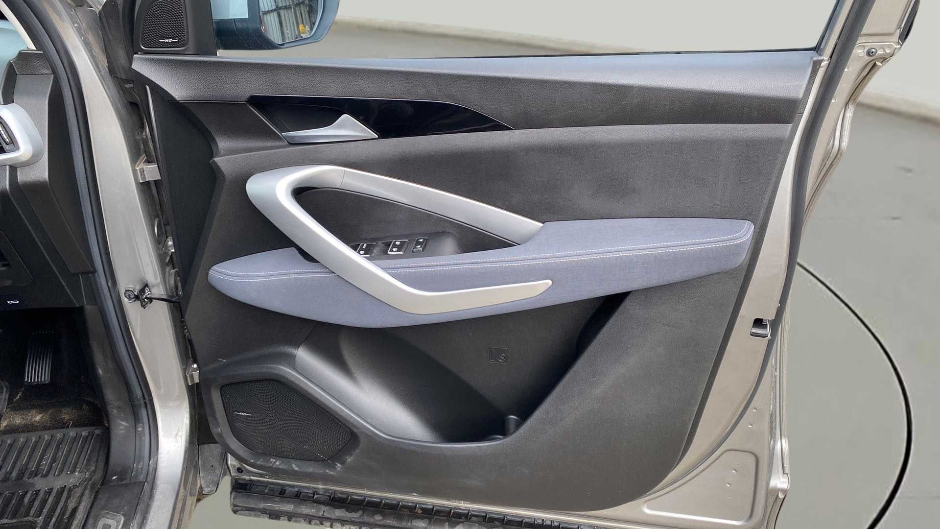 Interior door panel of a MG Hector