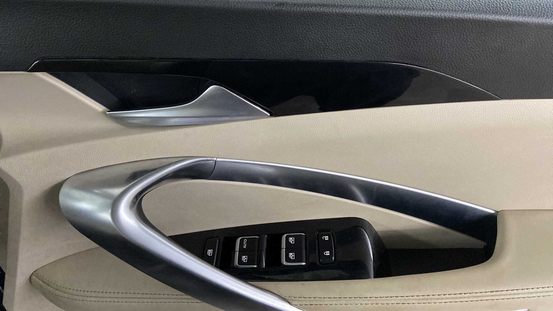 Interior door panel of a MG Hector