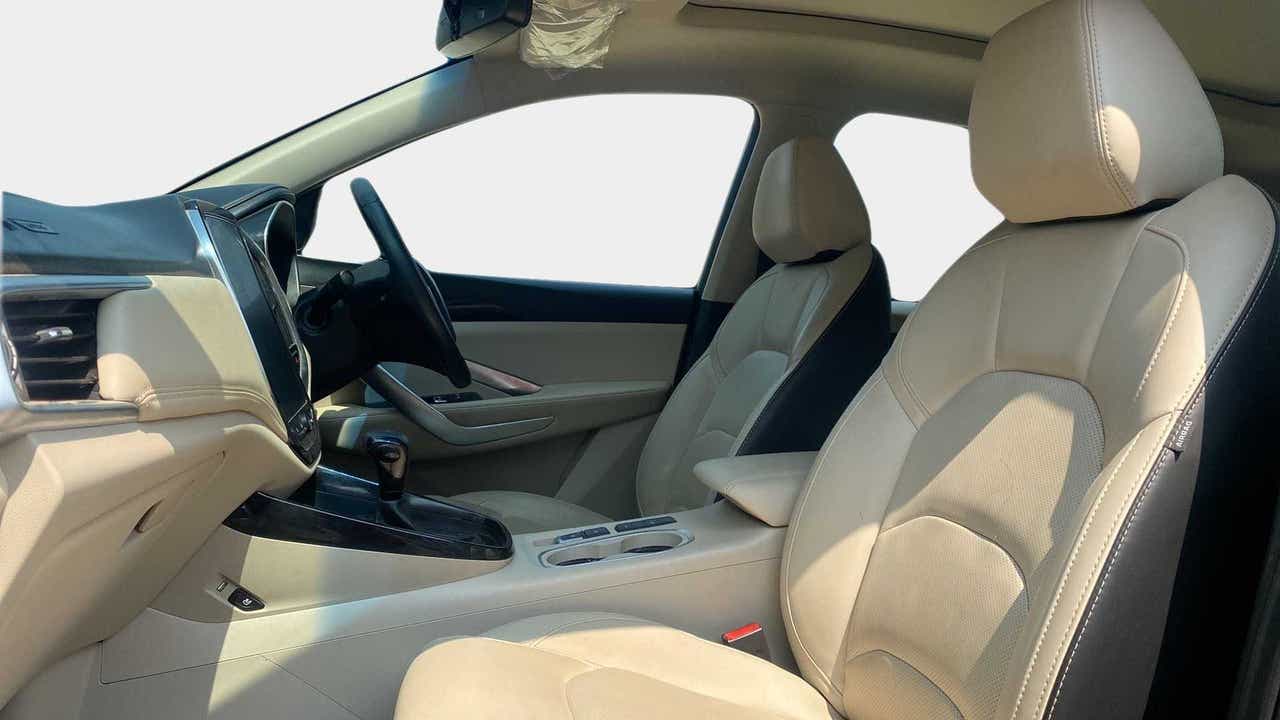 Front interior view of a MG Hector