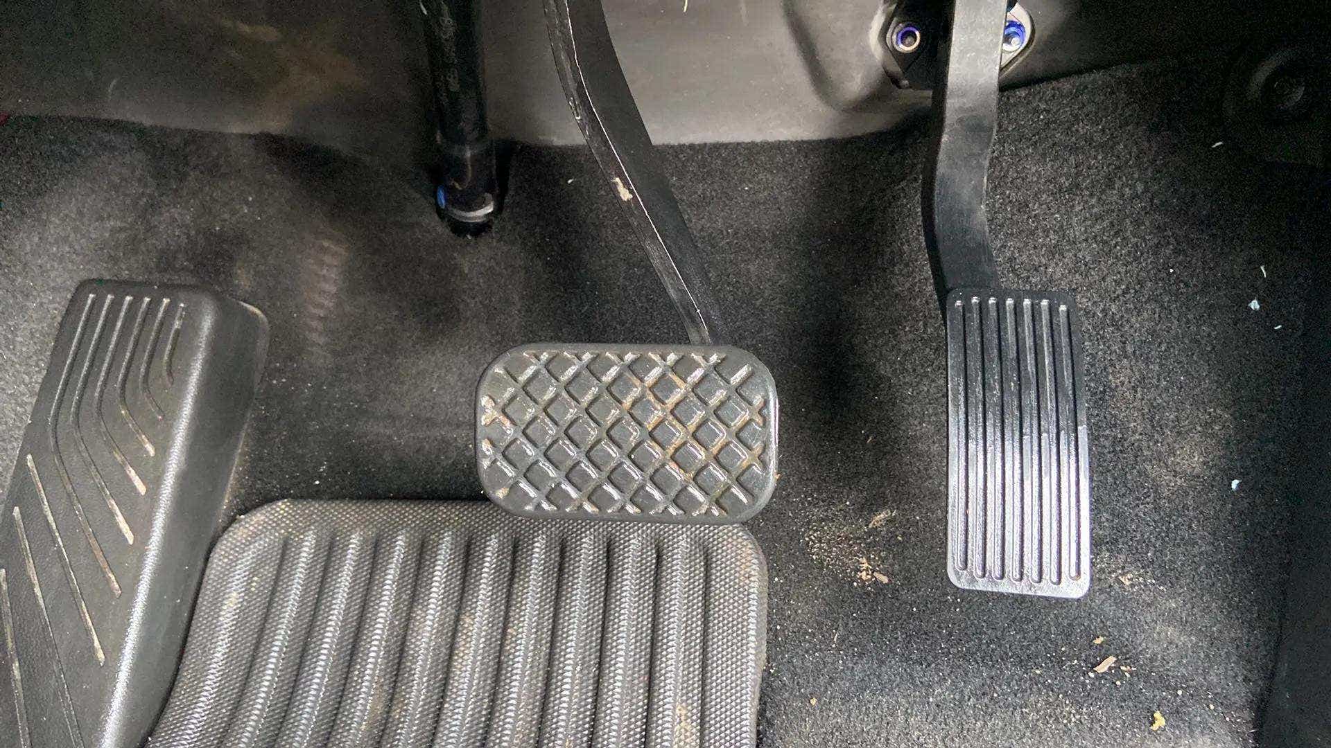 Pedal cluster of a MG Hector