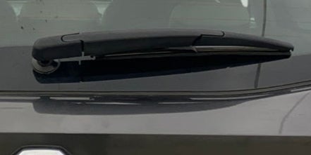 Rear wiper close-up of a MG Hector