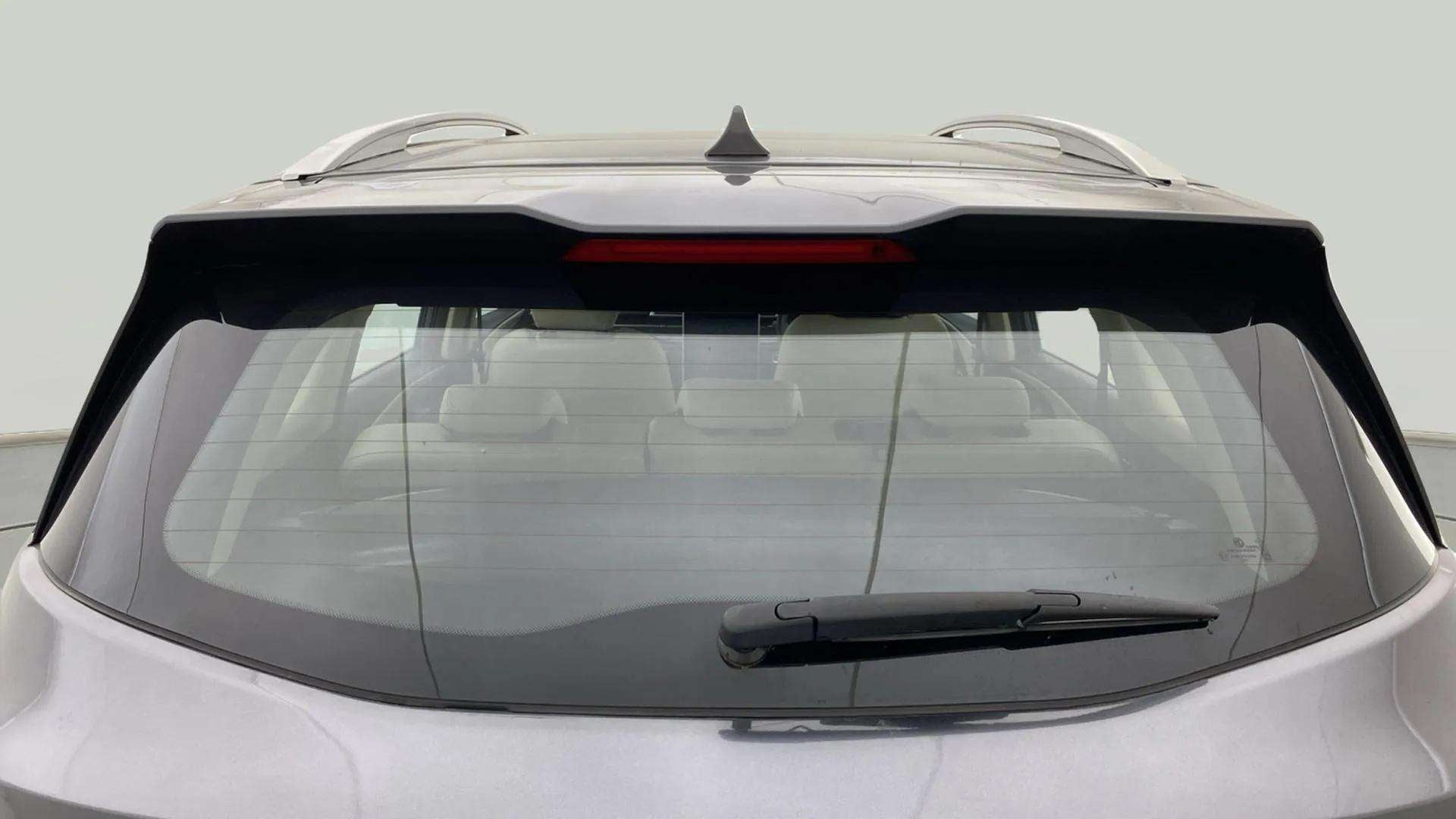 Rear view of a MG Hector