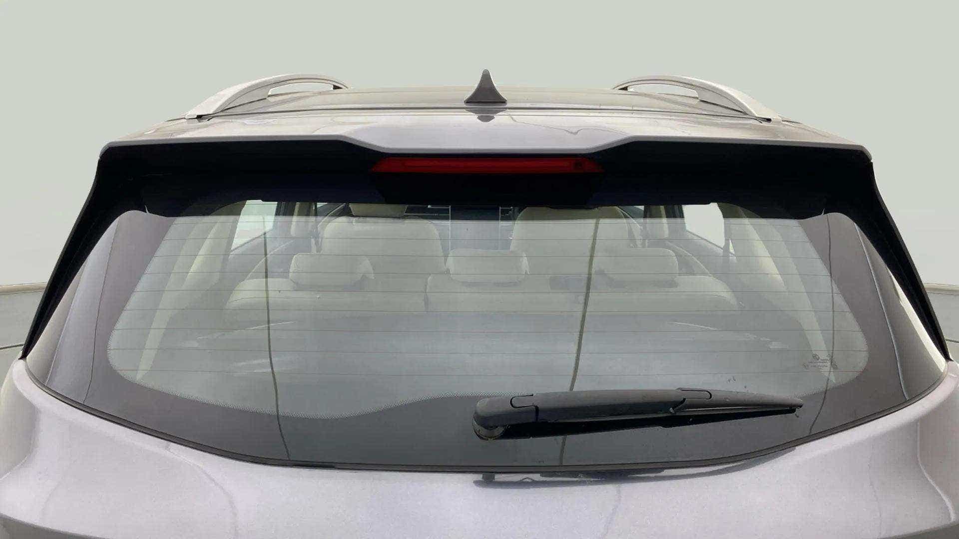 Rear view of a MG Hector