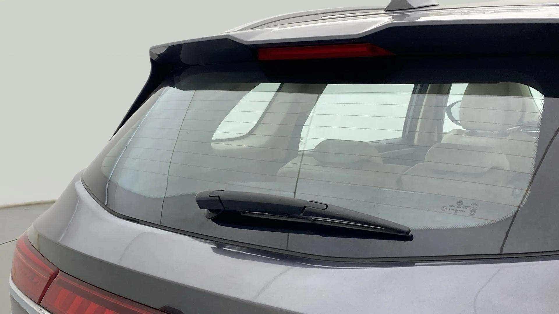 Rear close-up of a MG Hector