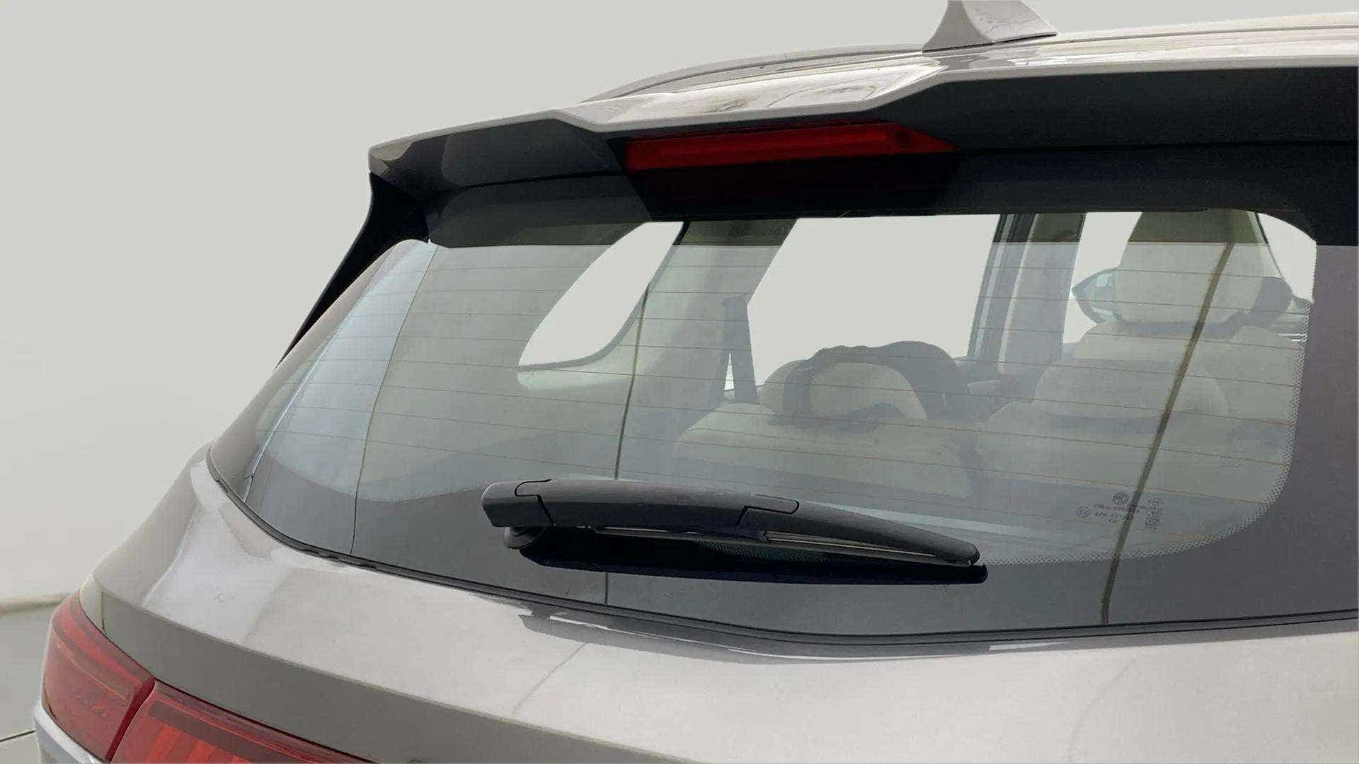 Rear view of a MG Hector