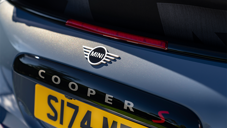Rear detail of a Mini Cooper S Convertible
