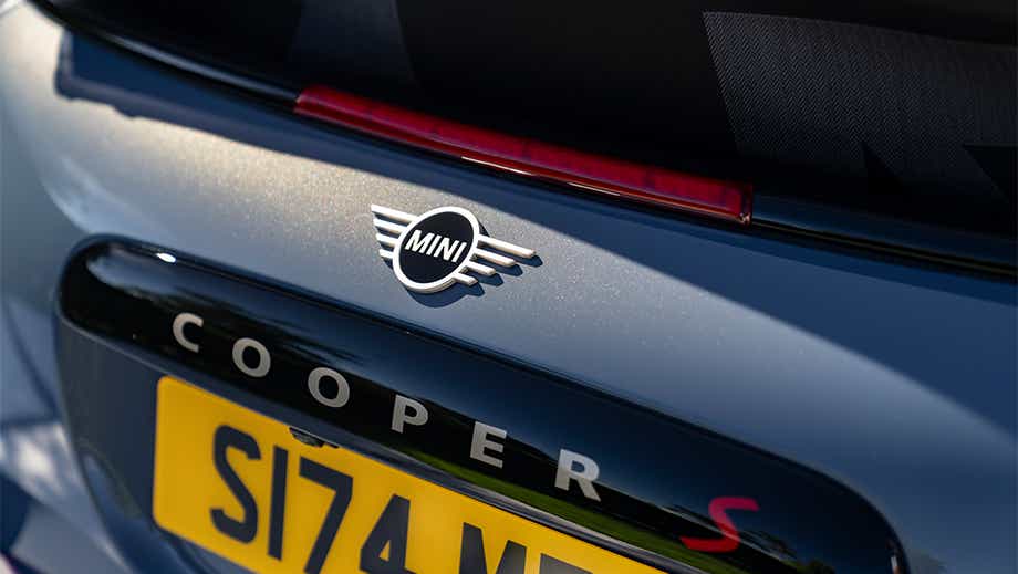 Rear detail of a Mini Cooper S Convertible