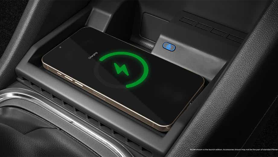 Wireless charging of Nissan Gravite