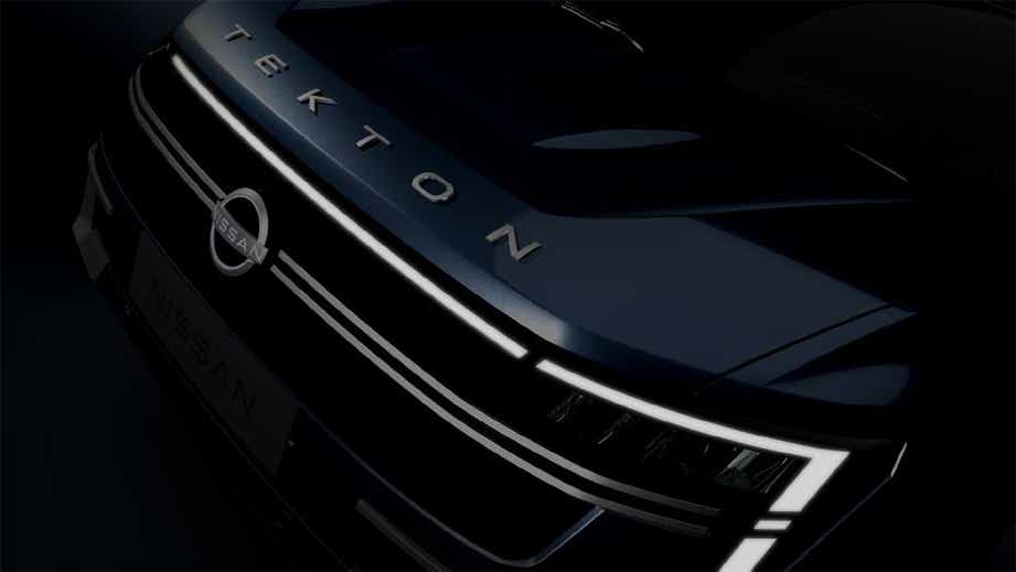 Front grille of Nissan Tekton