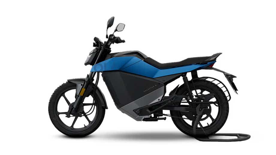 Left side view of OLA Roadster X