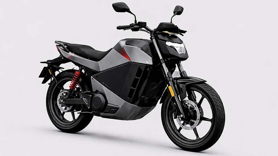 Front three-quarter view of OLA Roadster X