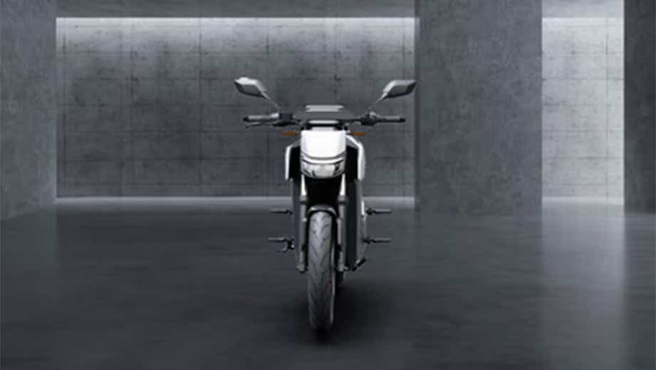 Front view of a standard Ola Ola-Roadster