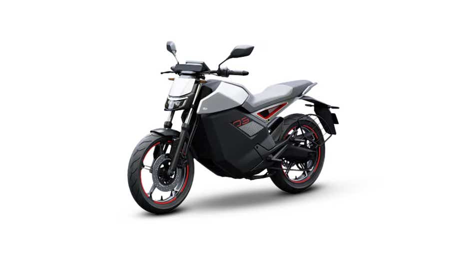 Front three-quarter view of a standard Ola Roadster