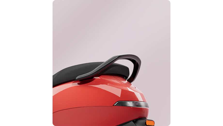 Rear view of OLA S1 Pro Plus