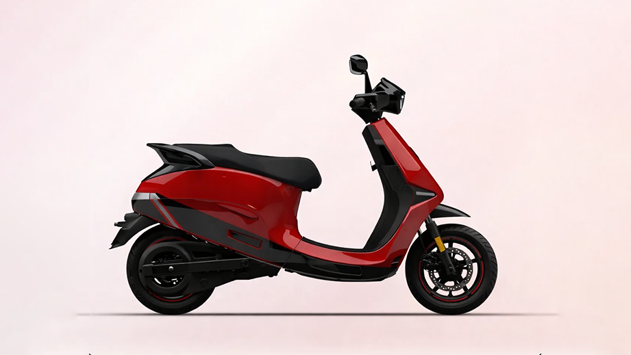 Right side view of OLA S1 Pro Sport