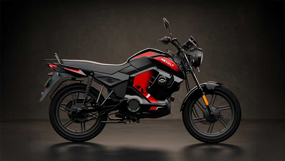 Right side view of Revolt RV BlazeX