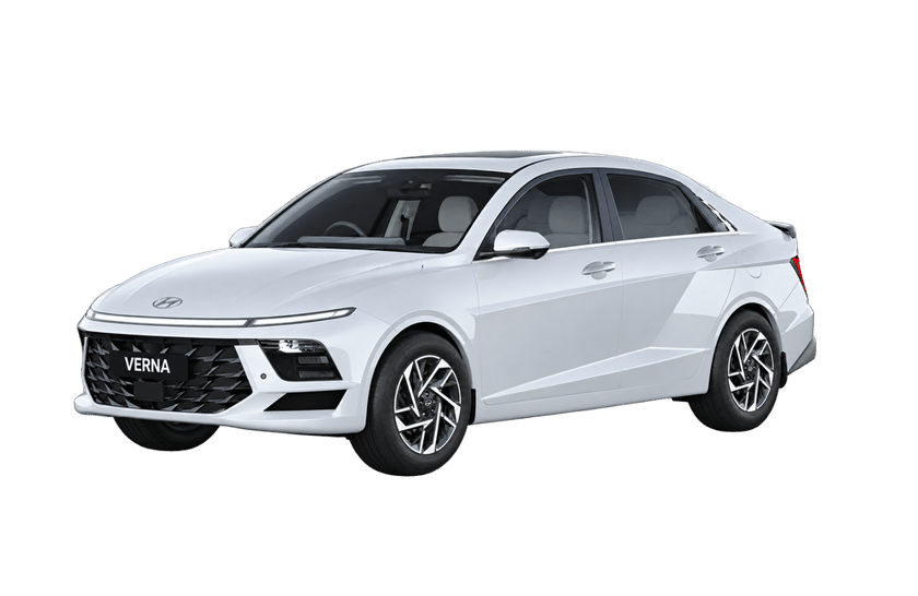 Hyundai Verna front three-quarter car image