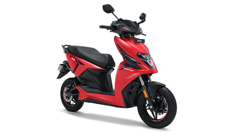 Front three-quarter view of Simple Energy One Gen 2