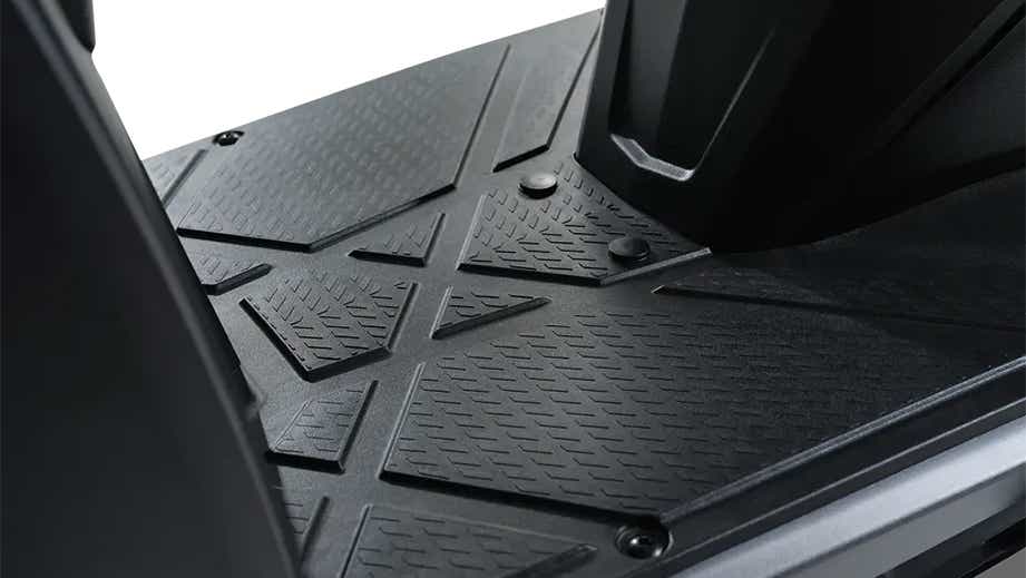 Footboard close-up of Simple Energy One Gen 2