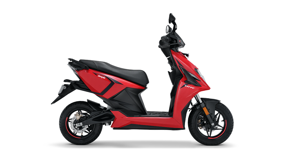 Side view of Simple Energy One S Gen 2