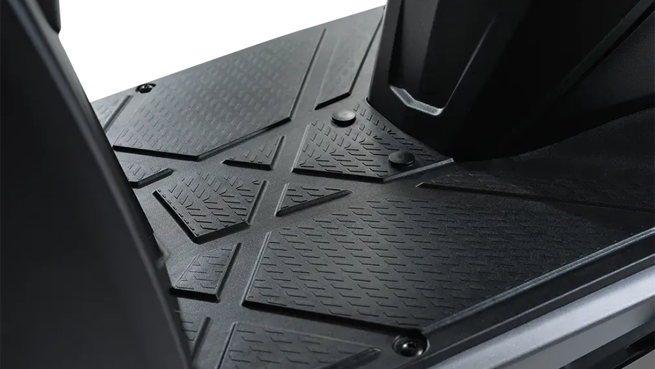 Footboard close-up of Simple Energy One S Gen 2